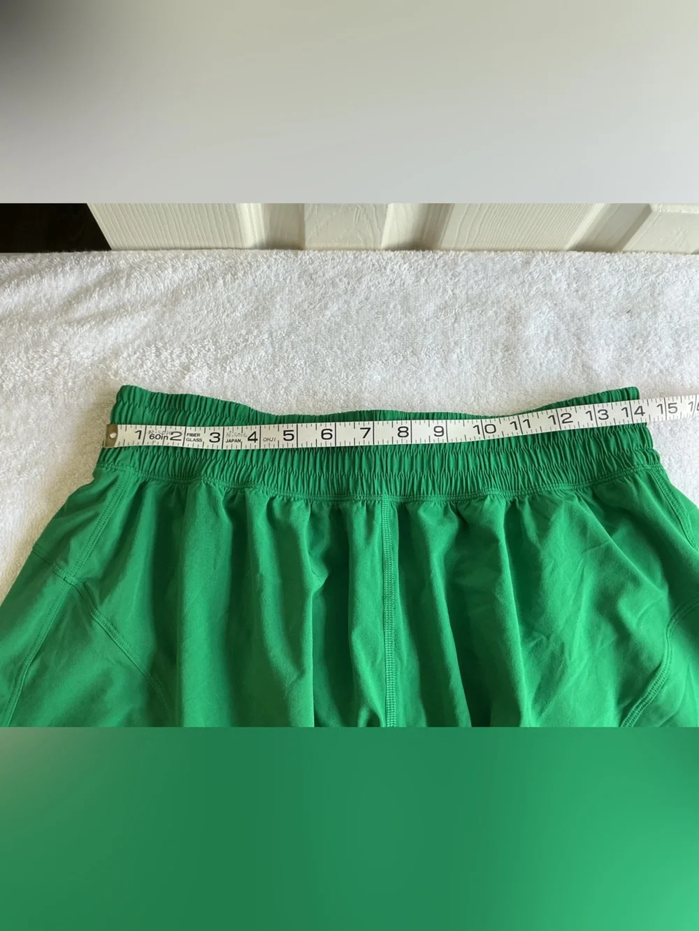 lululemon athletica Emerald Green Layered Running Shorts